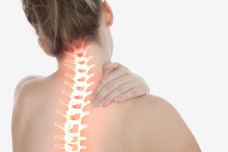 Osteochondrose der Halswirbelsäule